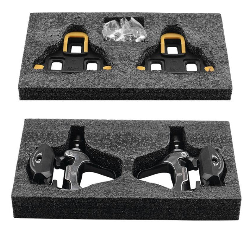 Road Bike Pedals Shimano SPD-SL Compatible Self-Locking Aluminum Pedals