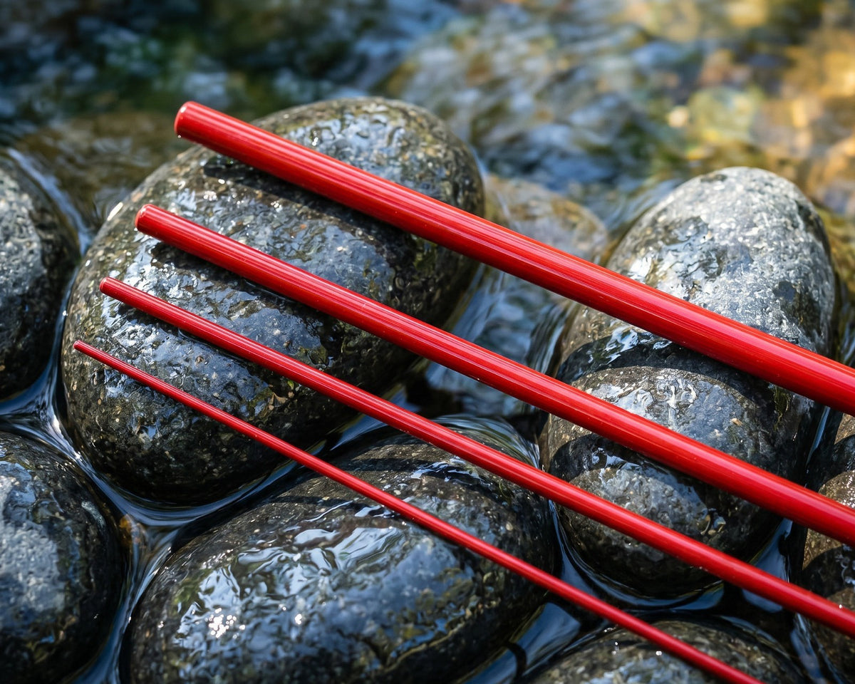 Fly Fishing Rod Blank 9’10" 5wt 4-Piece Carbon Fiber Responsive Blank