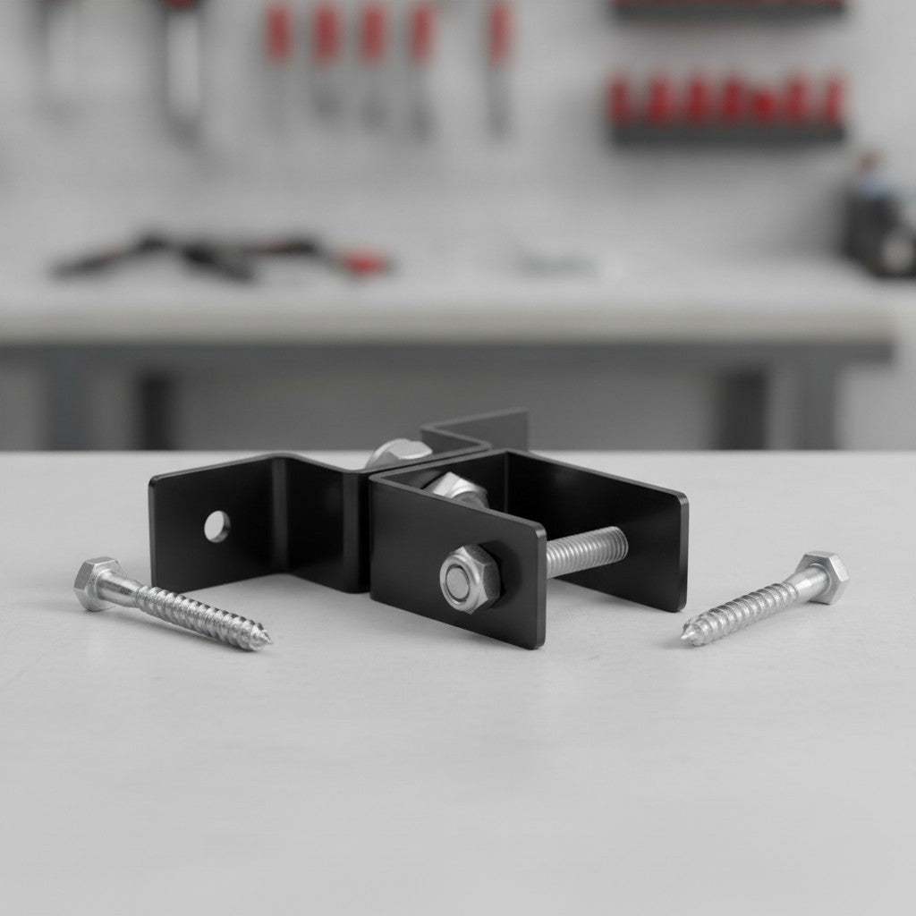 Adjustable Ceiling Hook for Punching Bags - Steel Beam Clamp, 450kg Capacity