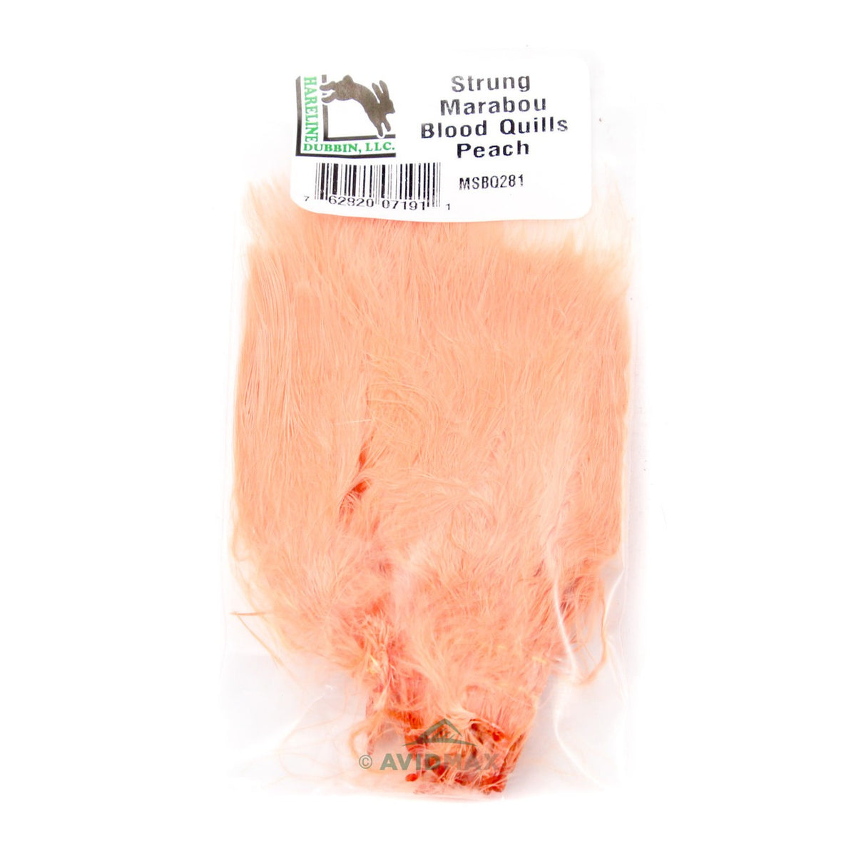 Marabou Strung Blood Quills for Fly Tying - Wide Color Range