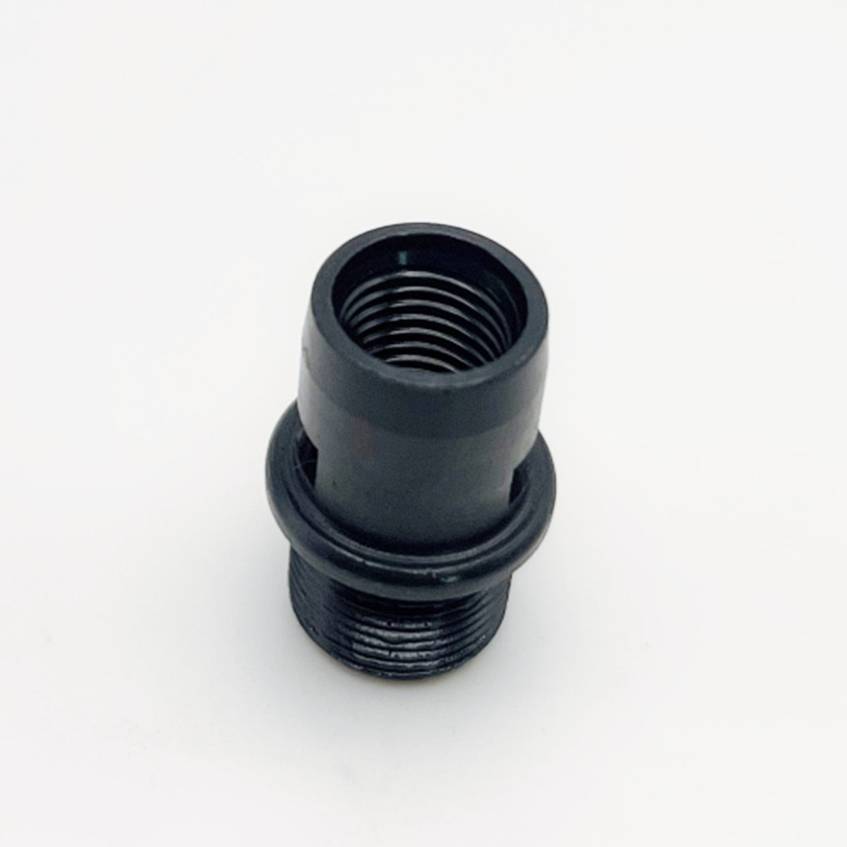 Adapter for S&W M&P 22 Compact Size 22LR 1/2x28 Thread - Steel Black Finish