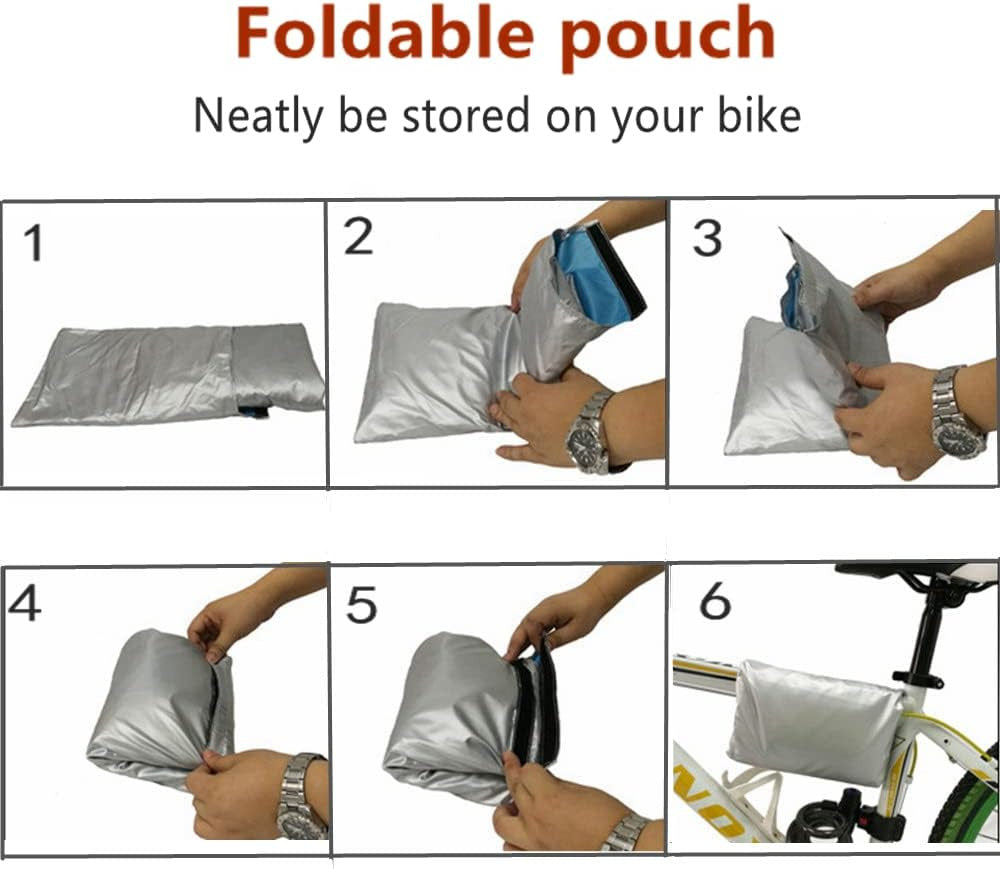 Heavy Duty Waterproof Bike Cover for 2 Bikes - Outdoor Protector, All-Weather