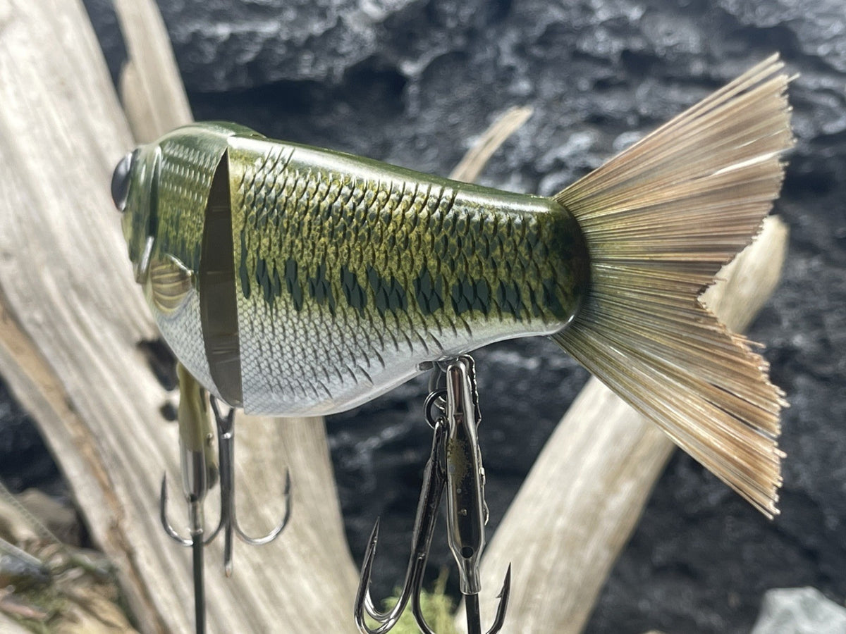 7-Inch Soft Plastic Fishing Bait Shad Lure - 2.4oz Glider Bait