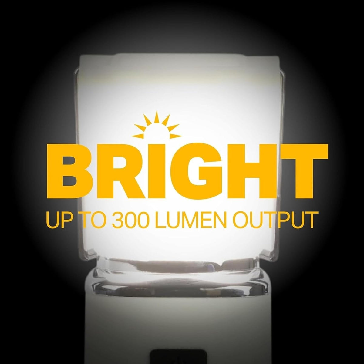 Portable USB-C Rechargeable Camping Lantern for Hiking and Outdoor Use