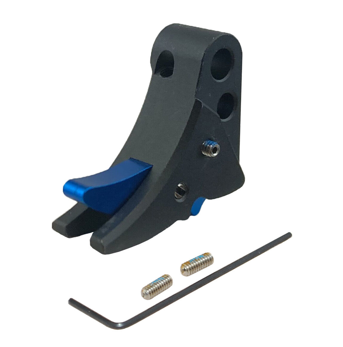 Anodized Aluminum Trigger Shoe with Safety for Gen 1-3 - Multiple Colors
