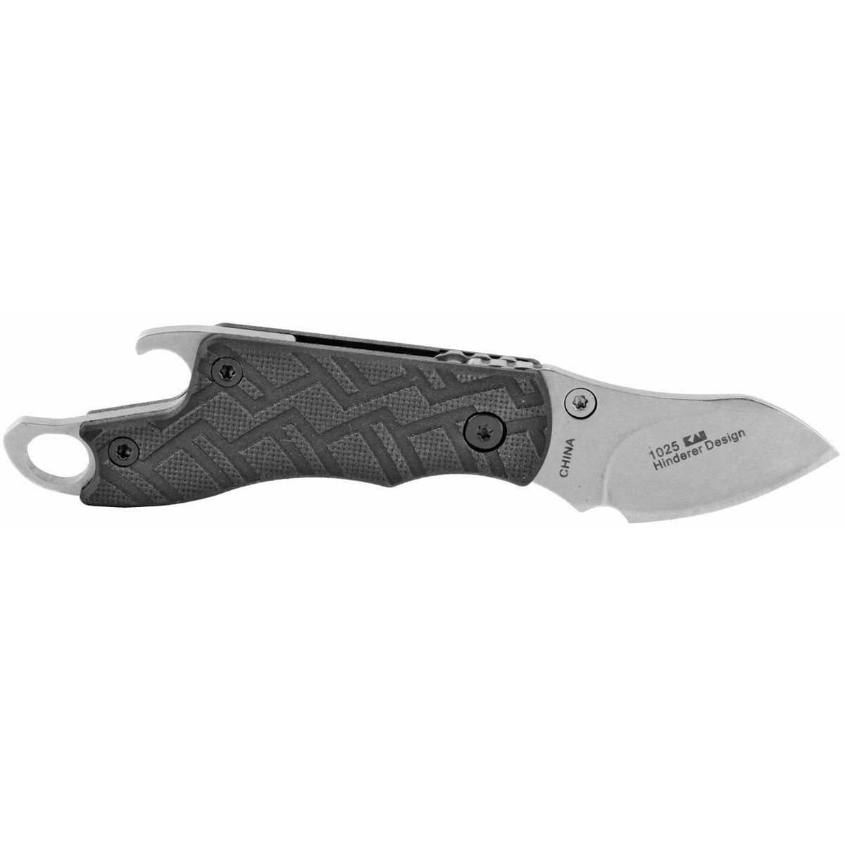 Kershaw Cinder Mini Pocket Knife with Bottle Opener Keychain Tool