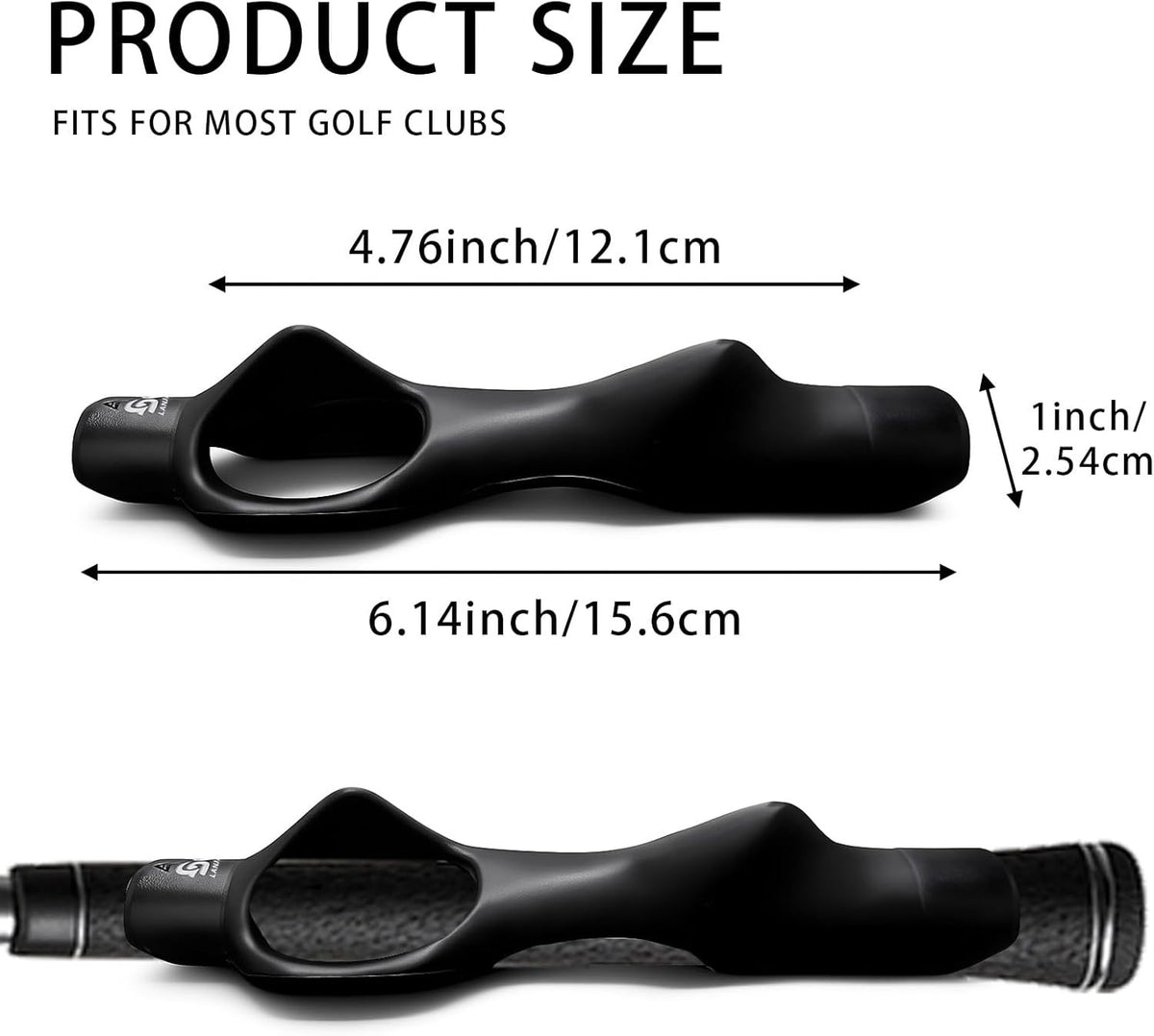 Golf Grip Training Kit with Arm Band for Hand Placement Improvement