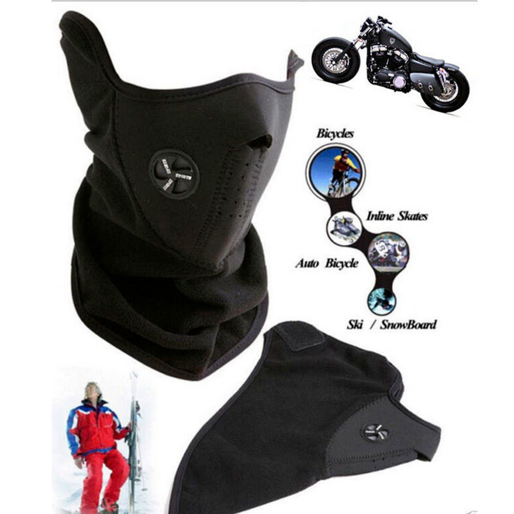 Winter Fleece Face Mask Face Cover & Neck Gaiter for Outdoor Activities