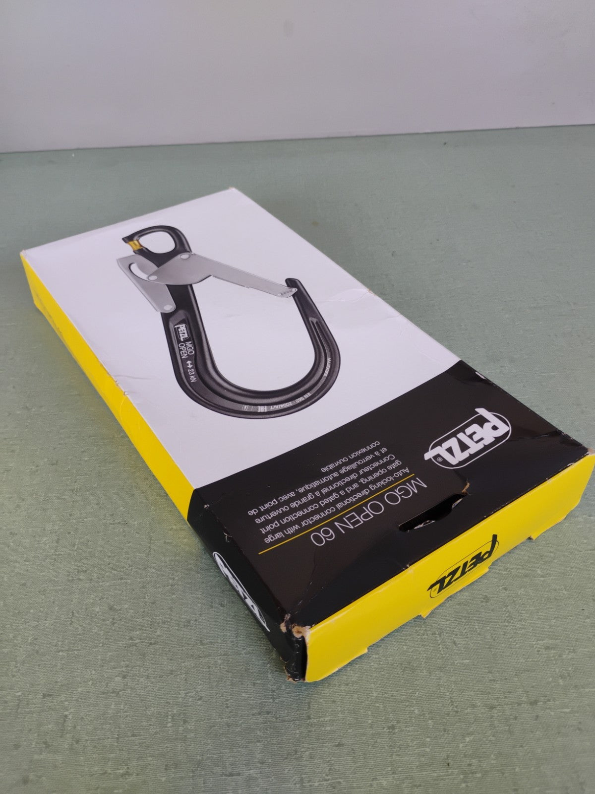 Auto-Locking Scaffold Hook Connector 60mm Open Gated Safety Carabiner