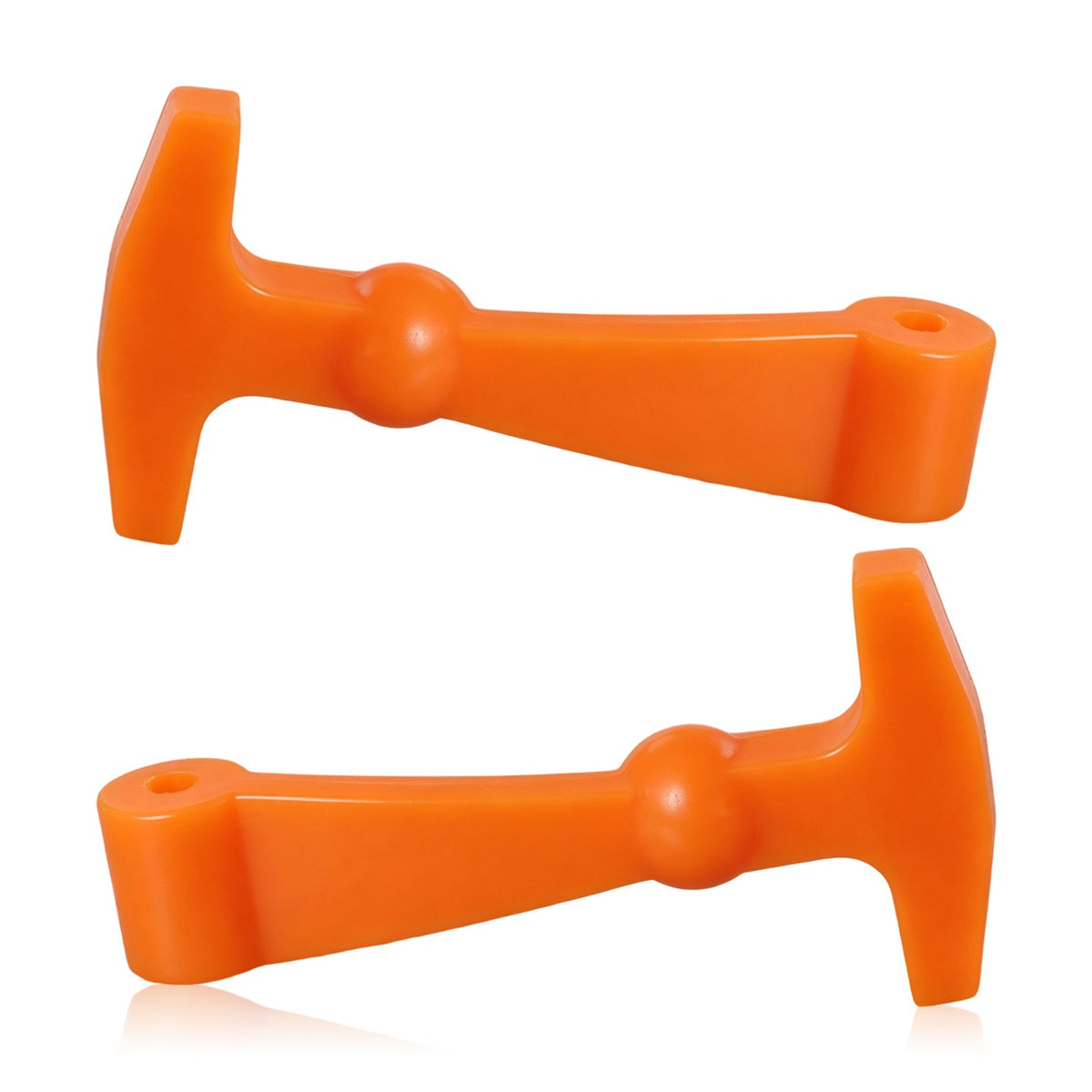 Set of 2 Orange Silicone Cooler Latches Replacement for Yeti RTIC