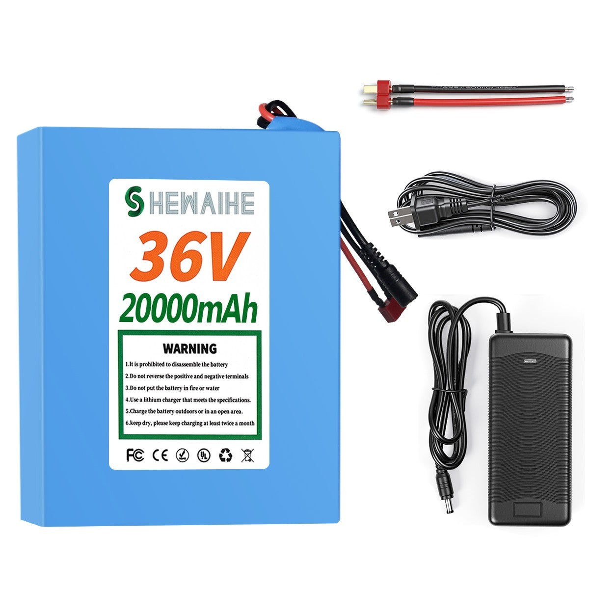 Lithium Battery for Electric Vehicles 36V/48V Multiple Capacity Options