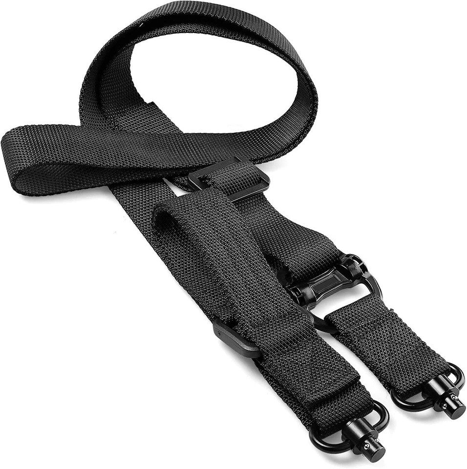Tactical Rifle Sling with Quick Detach & Adjustable 1.2” Webbing - Multi-Mission