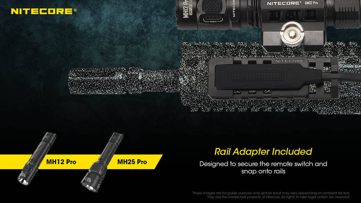 Nitecore RSW1 Pro Pressure Switch for MH12 Pro & MH25 Pro Flashlights
