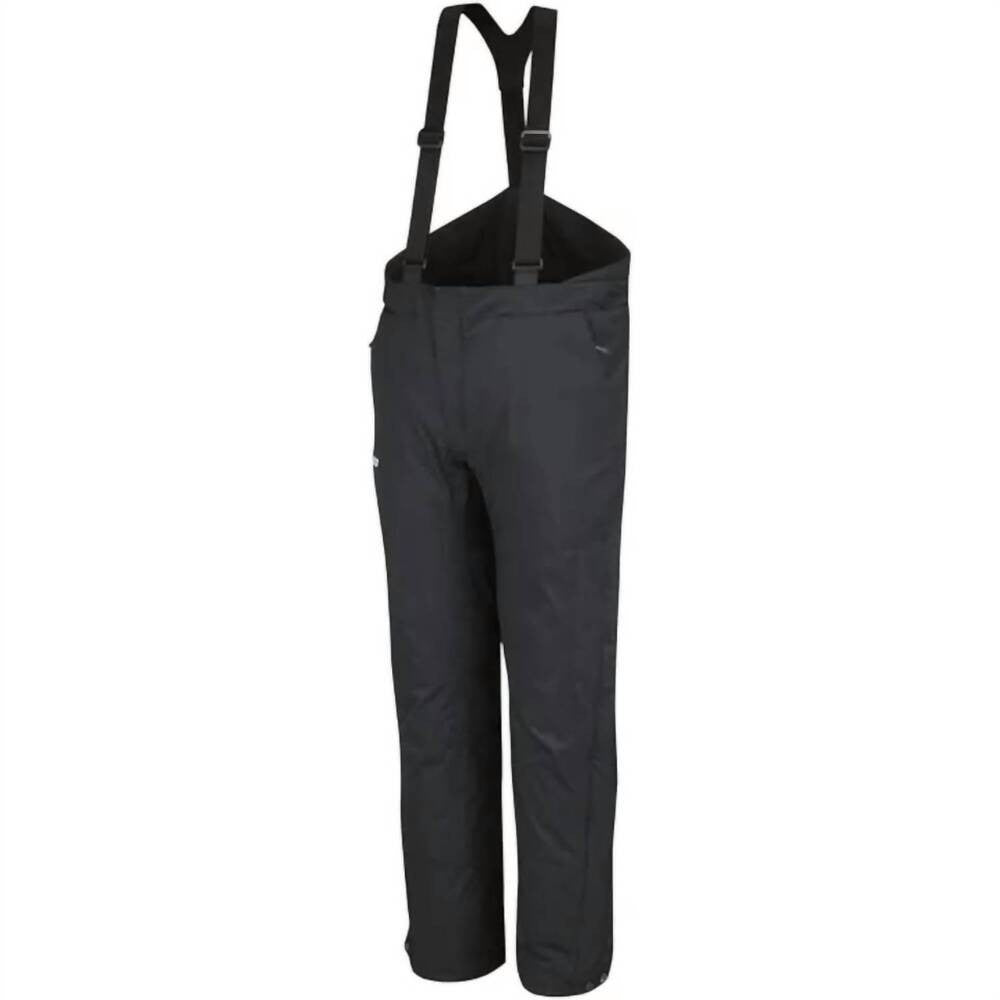 Men's Insulated Snowmobile Highpants with Flotation Technology - Black, Size L