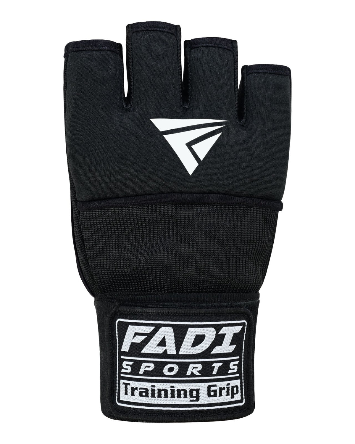 Black Gel Boxing Inner Gloves with Quick Wrap Wrist Support - FADI Sports