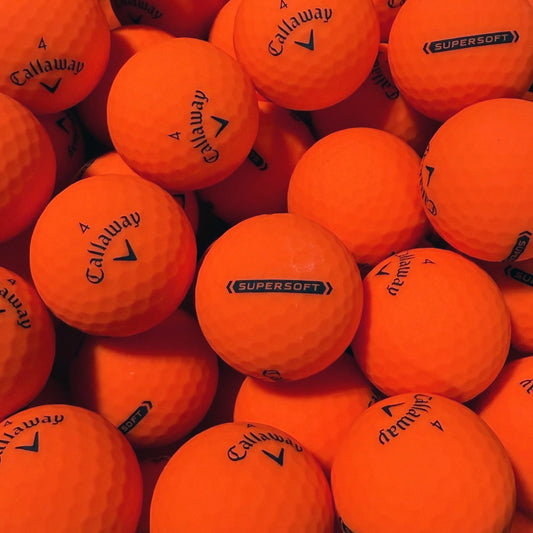 Bulk Callaway Supersoft Golf Balls - Matte Finish, Multiple Colors & Quantities