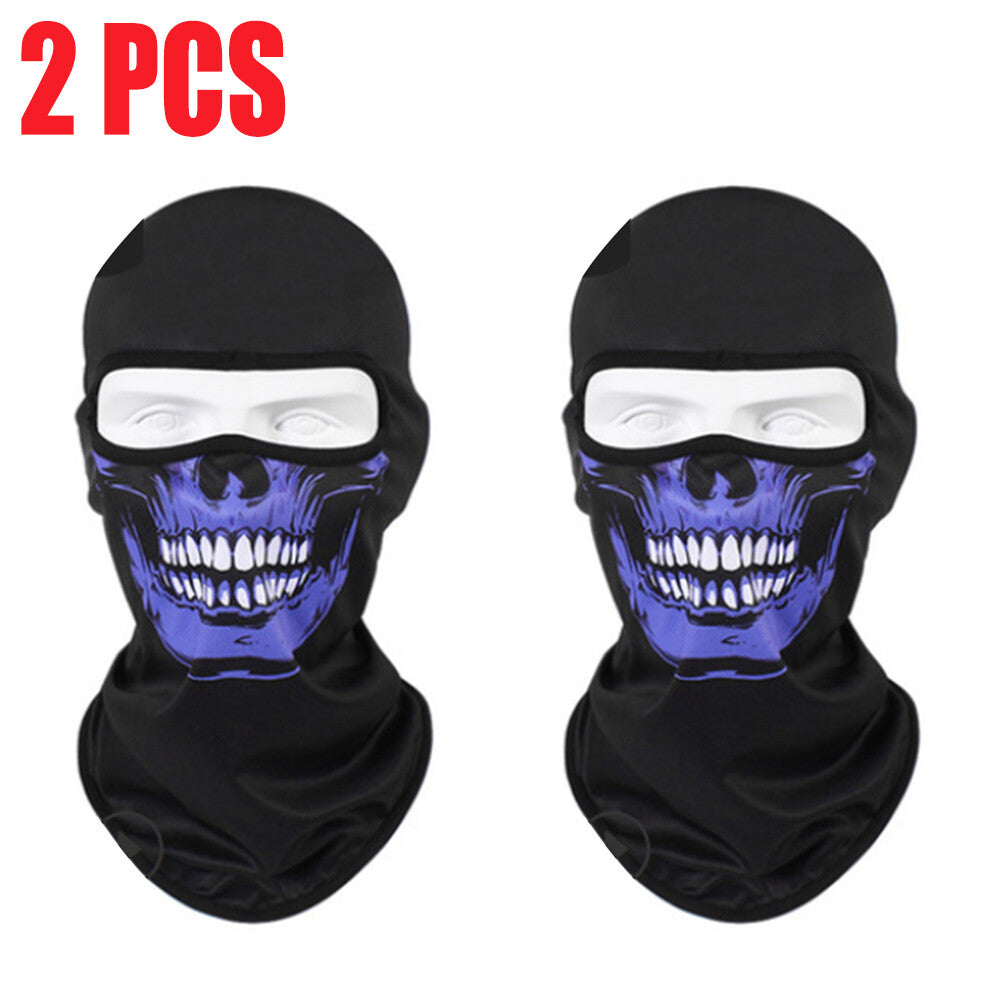 Windproof Tactical Balaclava Face Mask for Outdoor Sports - 2 Pack