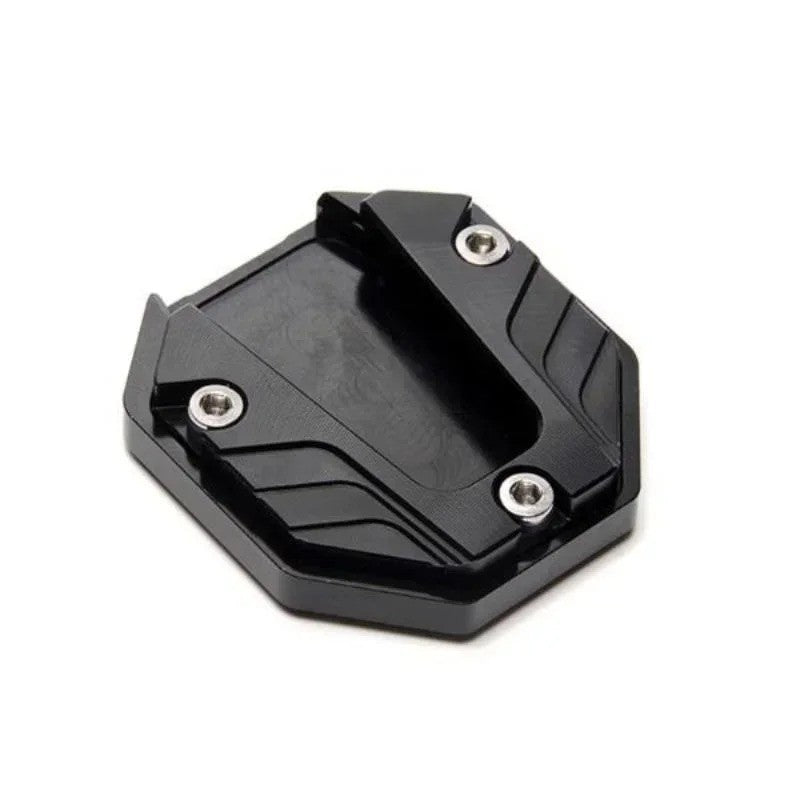 Motorcycle Kickstand Extender Support Pad - Stable Ground Parking Accessory