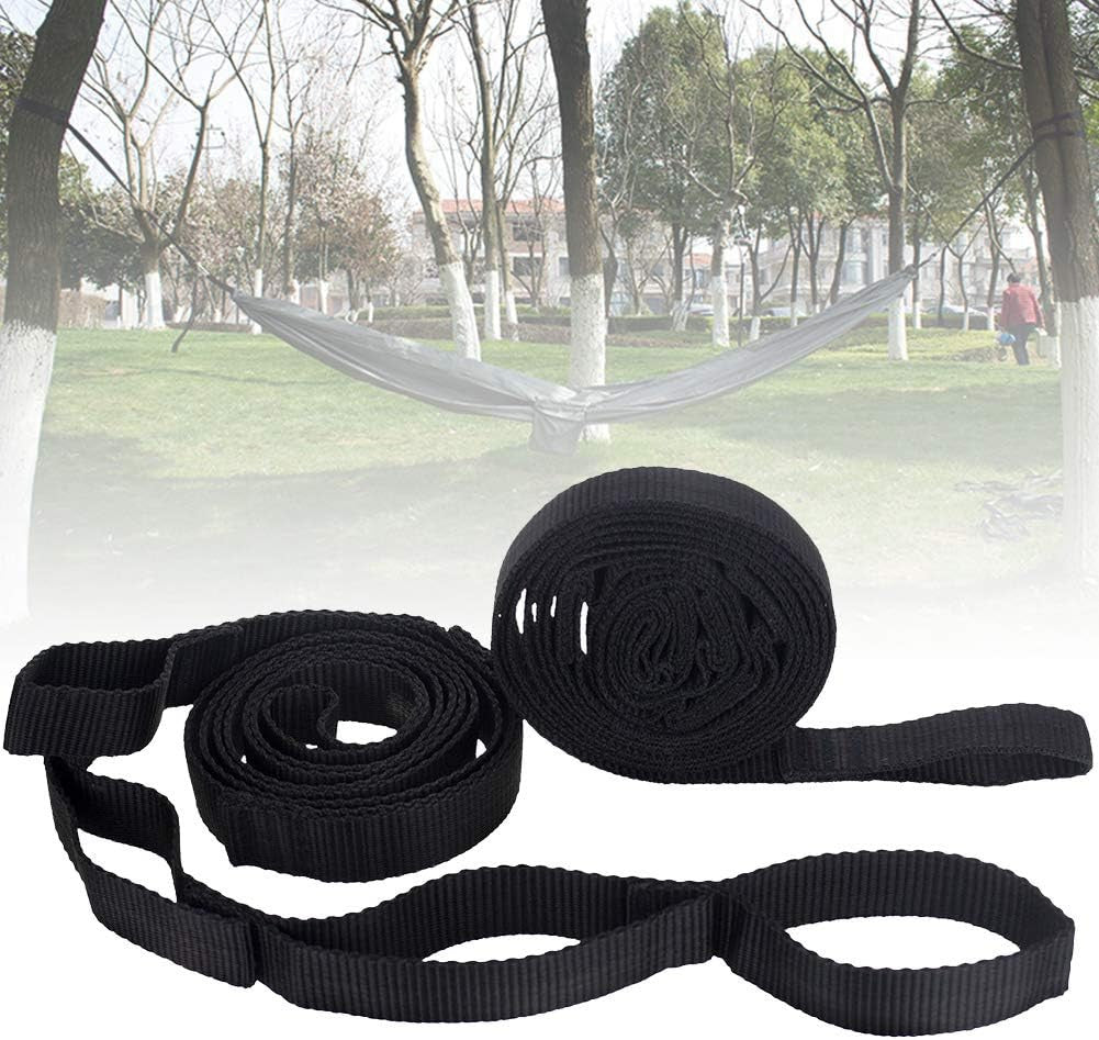 2 Pack Hammock Tree Straps Set - No Stretch Outdoor Suspension System