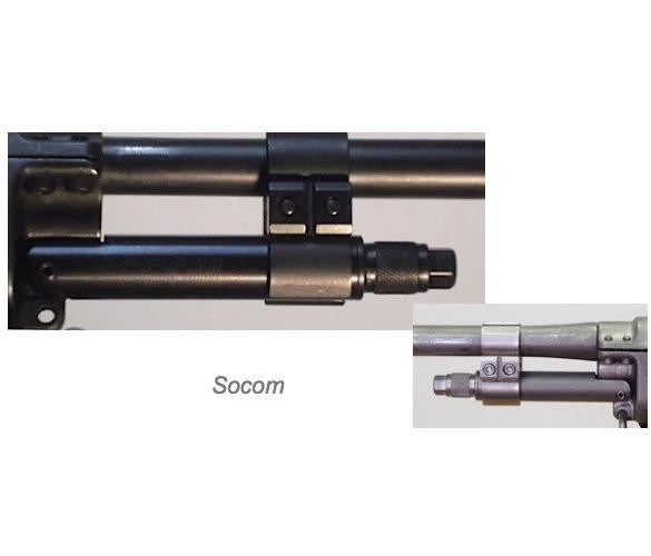 Ruger Mini-14 & Mini-30 Stainless Steel Barrel Strut - 4-Inch Tactical Clamp