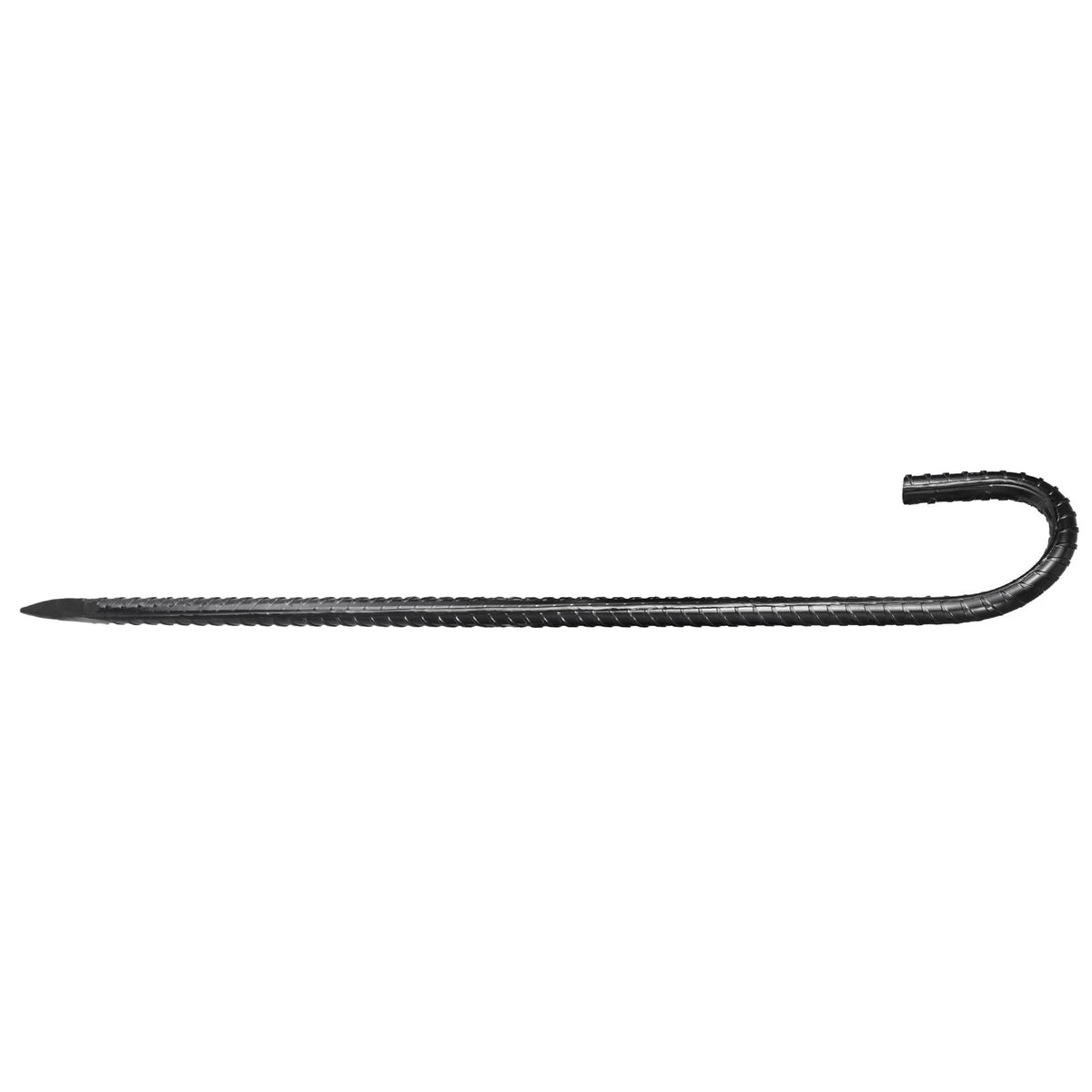 Heavy Duty Galvanized Steel Rebar Stakes 16-Inch 24 Pack Ground Anchors
