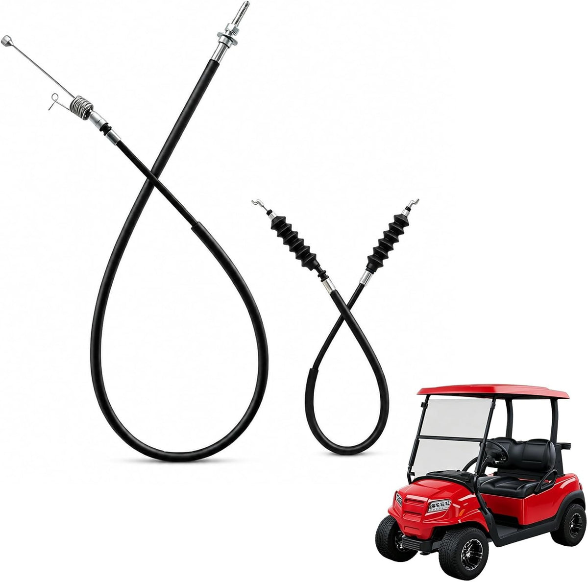 Golf Cart Governor & Accelerator Cable Kit for Club Car DS 2004+ Kawasaki Engines
