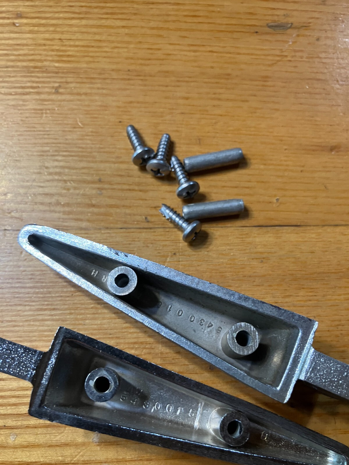 Vintage Polaris NOS Grill Hinge Set for 1969 Vehicles - Pl 69 Colt Mustang Charger Voyager