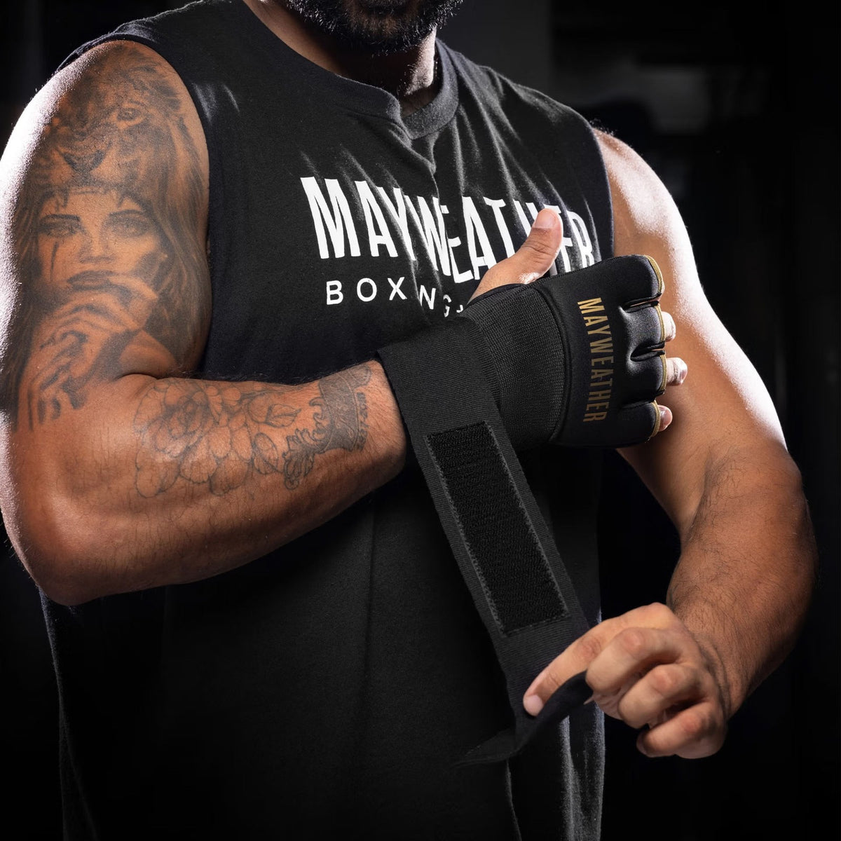 Hayabusa Mayweather Deluxe Quick Wraps - Boxing & MMA Hand Wraps