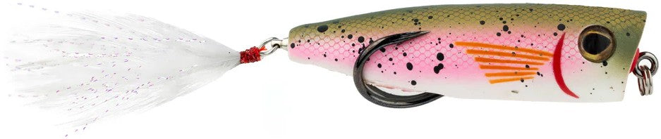 Fishing Topwater Popper Lure - 3/8 oz Snag Proof Zoo Pop Variety Pack