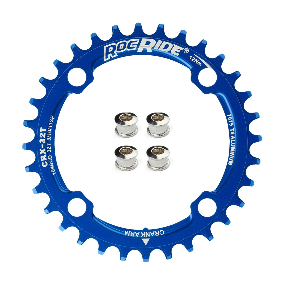 Bicycle Narrow Wide Chainring 104 BCD for 9/10/11 Speed - 30T or 32T Options