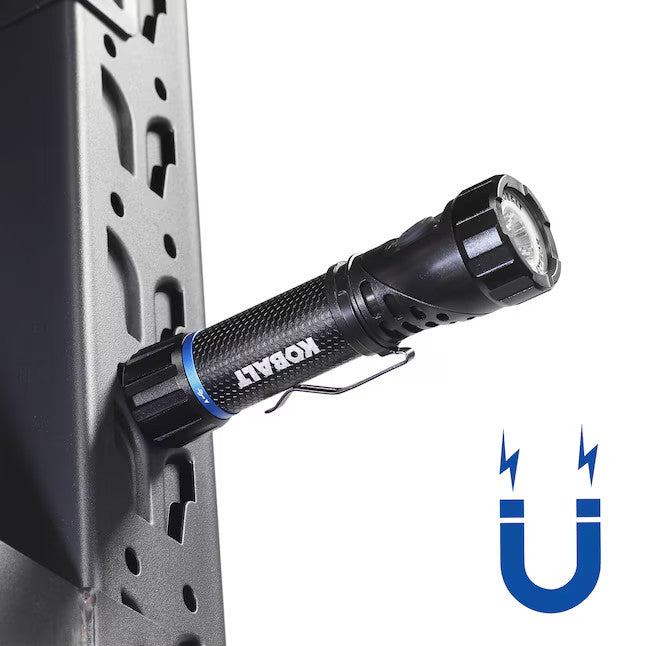 Rechargeable LED Flashlight 1000 Lumens with Adjustable Modes & Magnetic Base