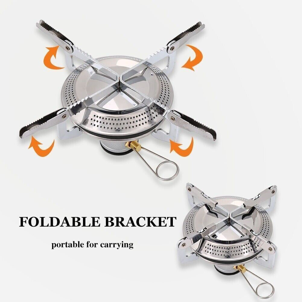 Portable Camping Gas Stove for Outdoor Hiking Picnic Cooking Kit