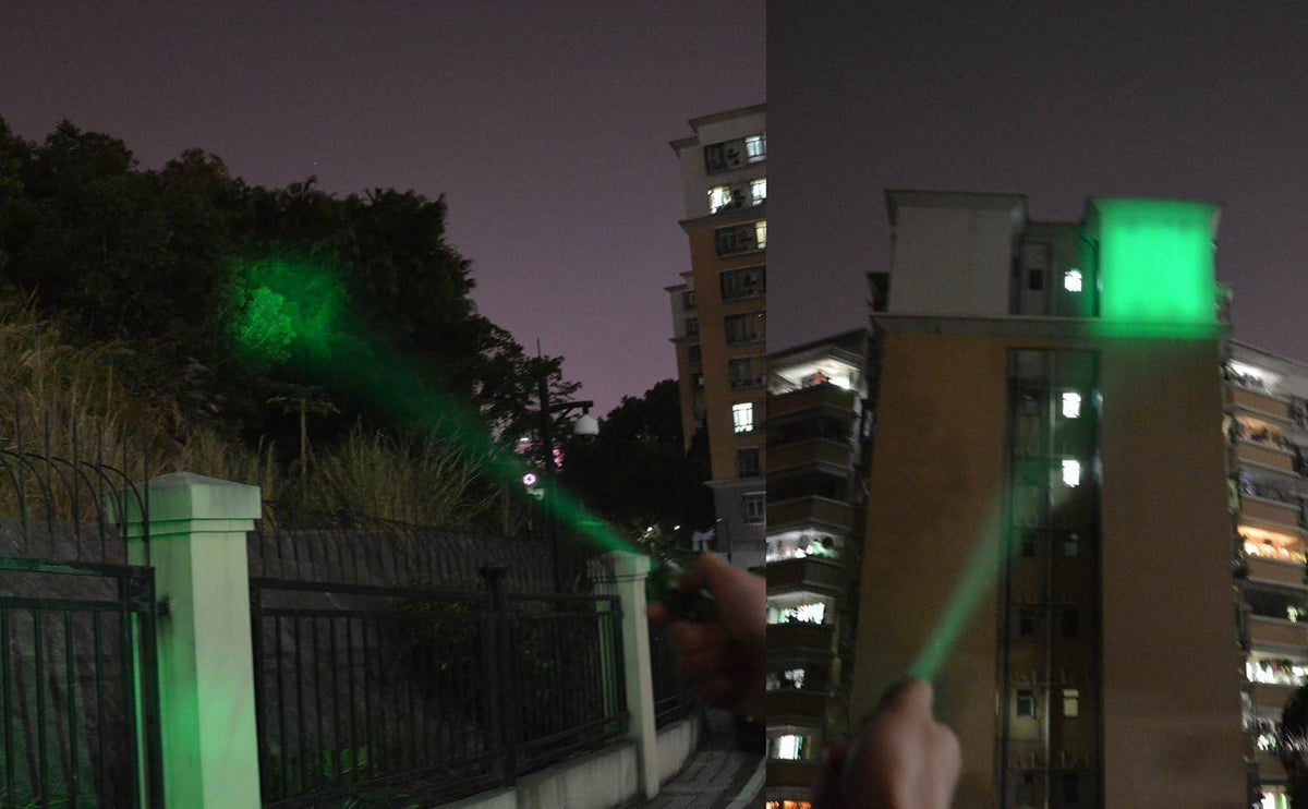 3-Mode Green LED Flashlight for Hunting Night Vision, Compact 200 Lumens