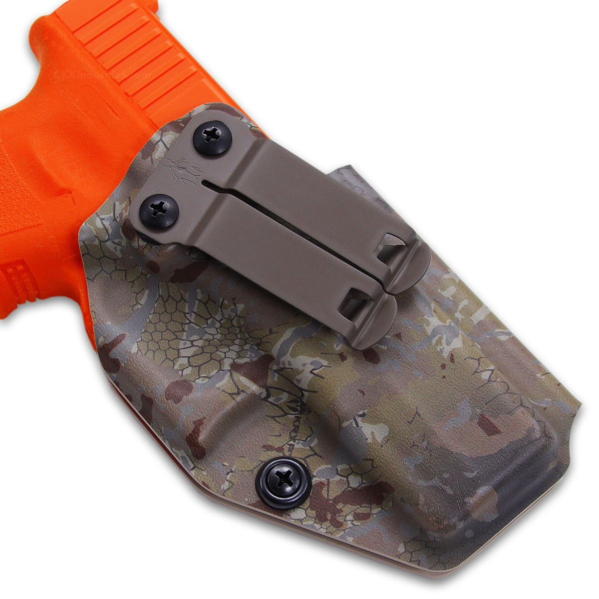 IWB Holster Belt Clips - Monoblock Attachment for 1.5-Inch Belts, Multiple Finish Options
