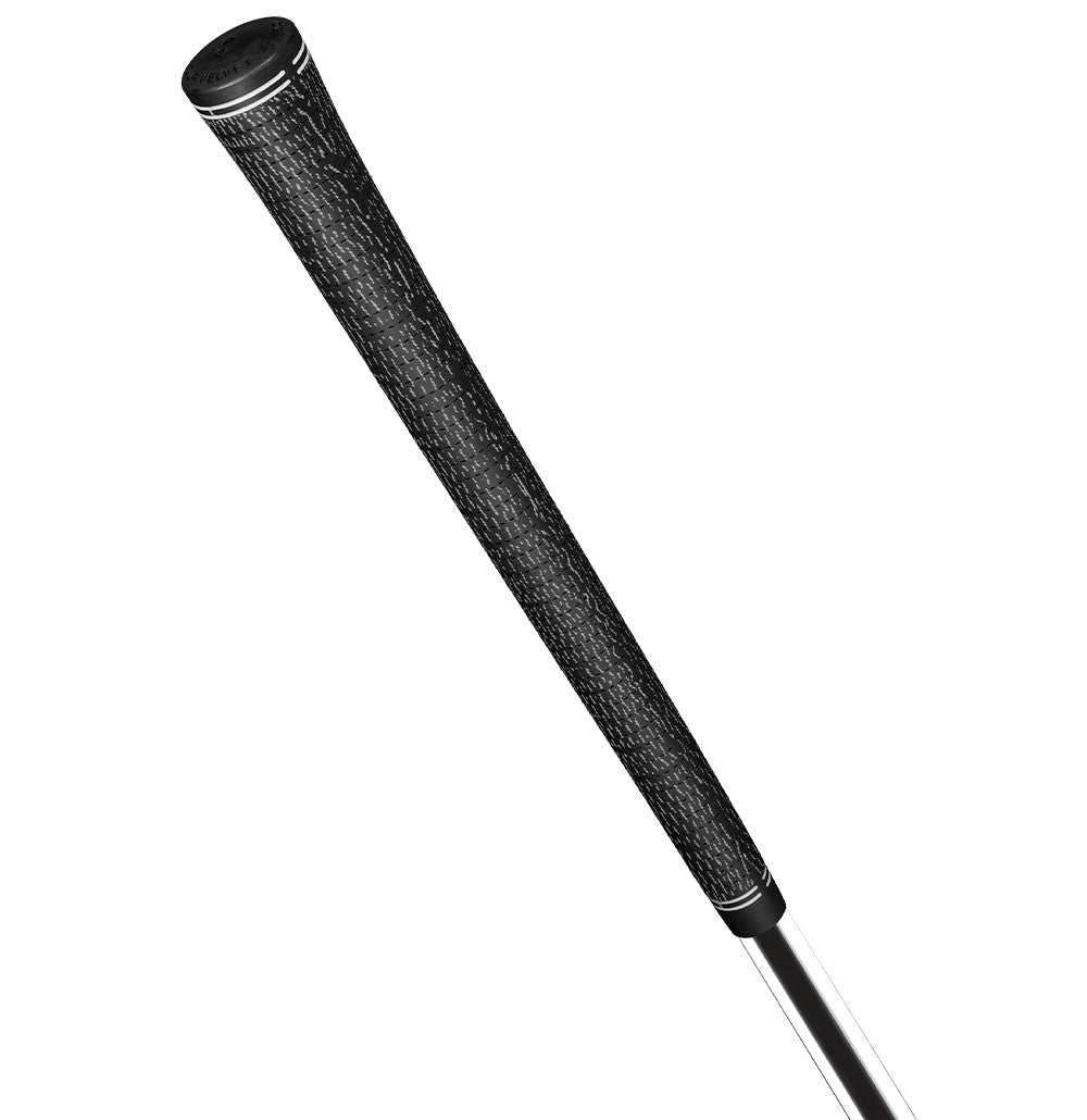 Golf Pride Tour Velvet BCT Cord Golf Club Grips Bundle Set Black - Standard & Ribbed