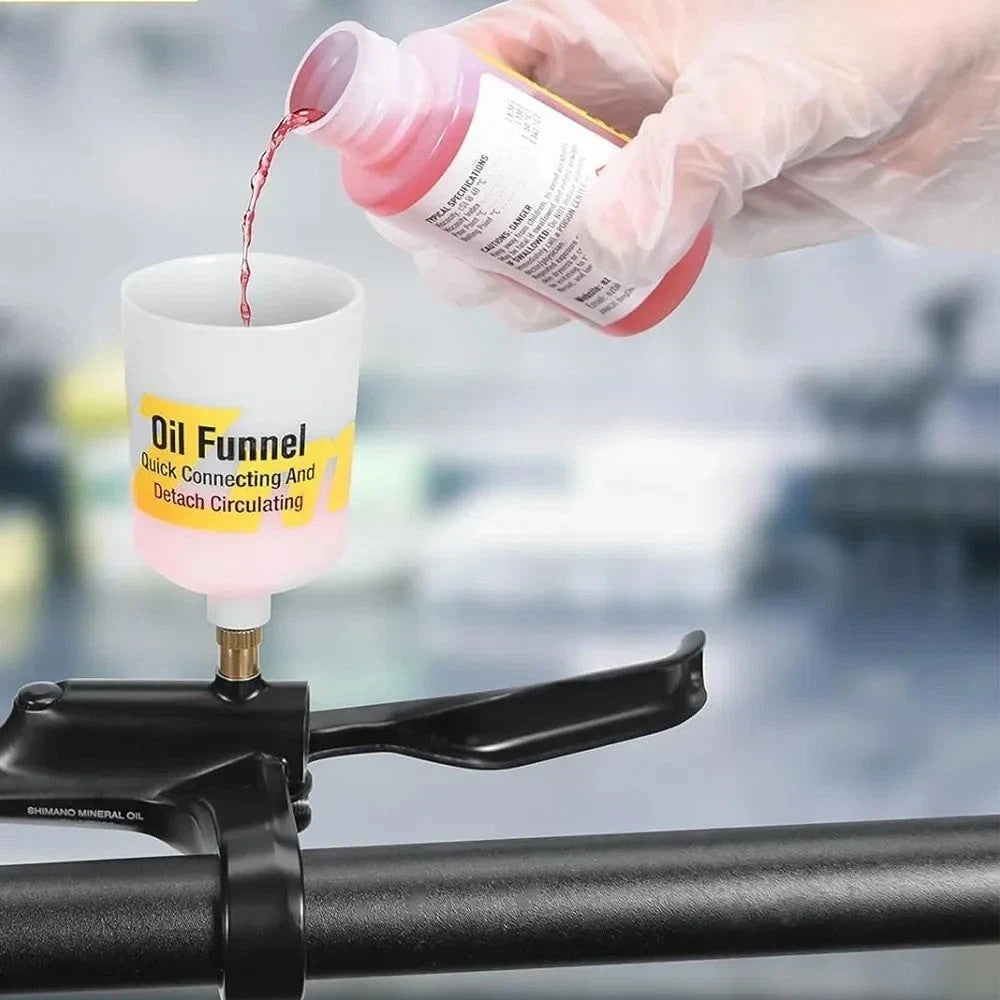 60ml Mineral Oil for Hydraulic Disc Brake Bike Fluid - Compatible with Shimano Tektro