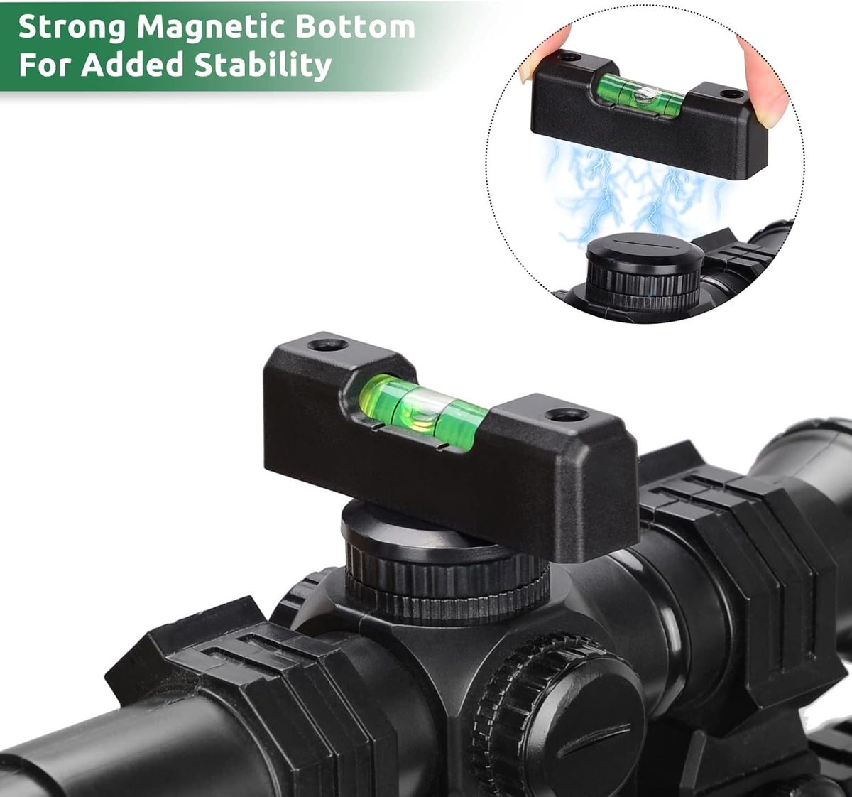 Precision Bubble Level Scope Mounting Kit for Rifle Alignment
