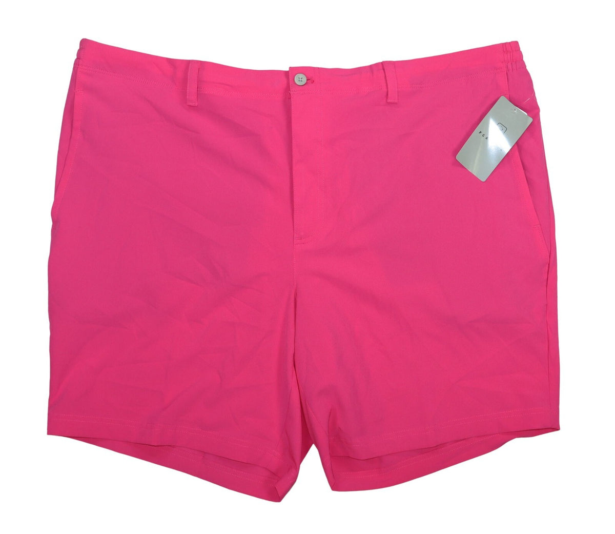Men's Golf Shorts 8-Inch Performance Drawstring Flat Front Solid Color