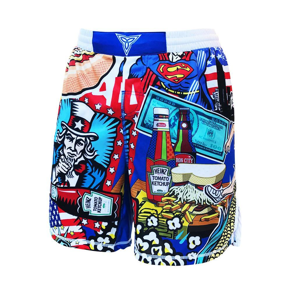 Youth & Adult MMA Fight Shorts - Lightweight, Quick Dry, Durable for Combat Sports