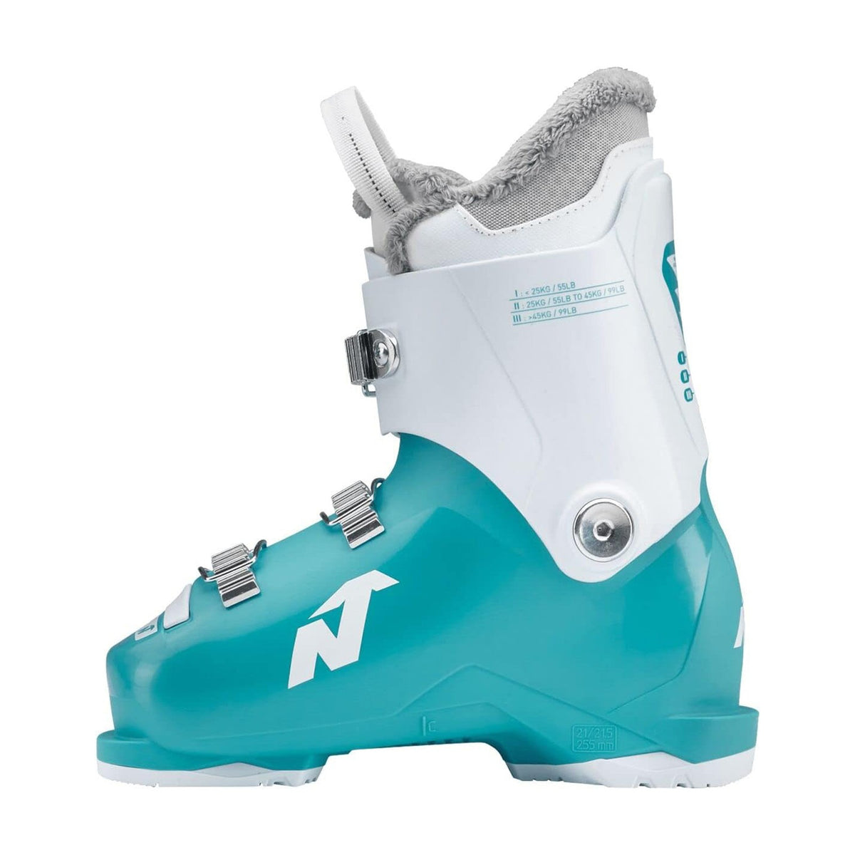 Kids Ski Boots Light Blue White Pink Snowboarding & Winter Sports Shoes