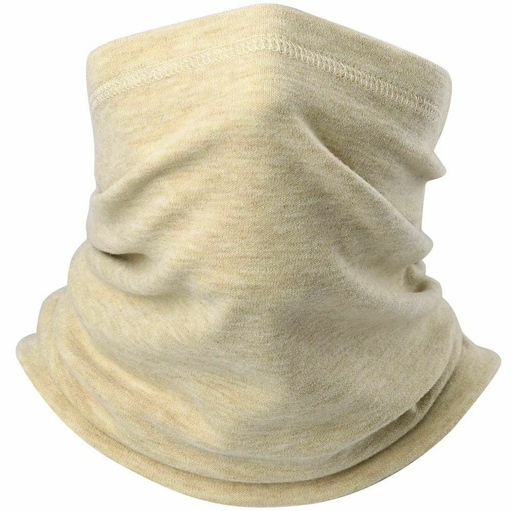 Winter Windproof Fleece Neck Gaiter Face Mask Scarf for Cold Weather