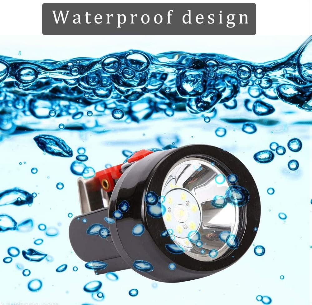 Rechargeable LED Headlamp for Mining, Camping, Fishing & Outdoor Work