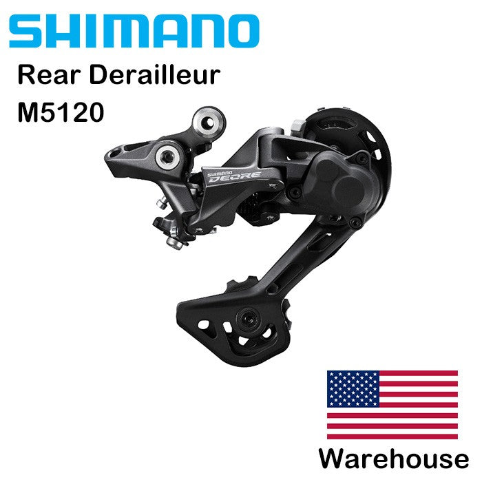Shimano Deore 10-Speed MTB Rear Derailleur RD-M5120 for Mountain Bikes