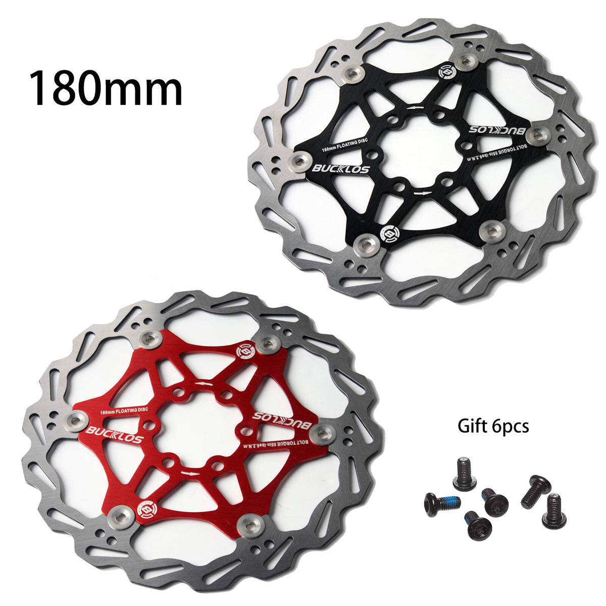 Mountain Bike Floating Disc Brake Rotor 160mm 180mm 203mm with Bolts
