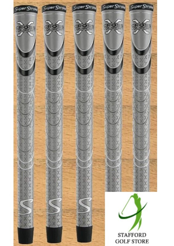 Golf Grip Set - Super Stroke Cross Comfort Undersize, Standard, Midsize & Jumbo