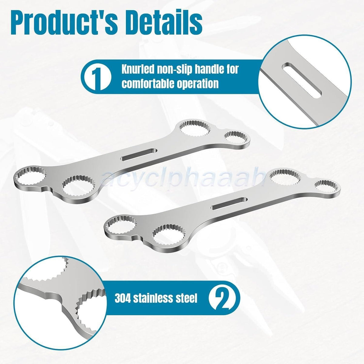 2PCS Multitool Wrenches for Leatherman Disassembly & Maintenance
