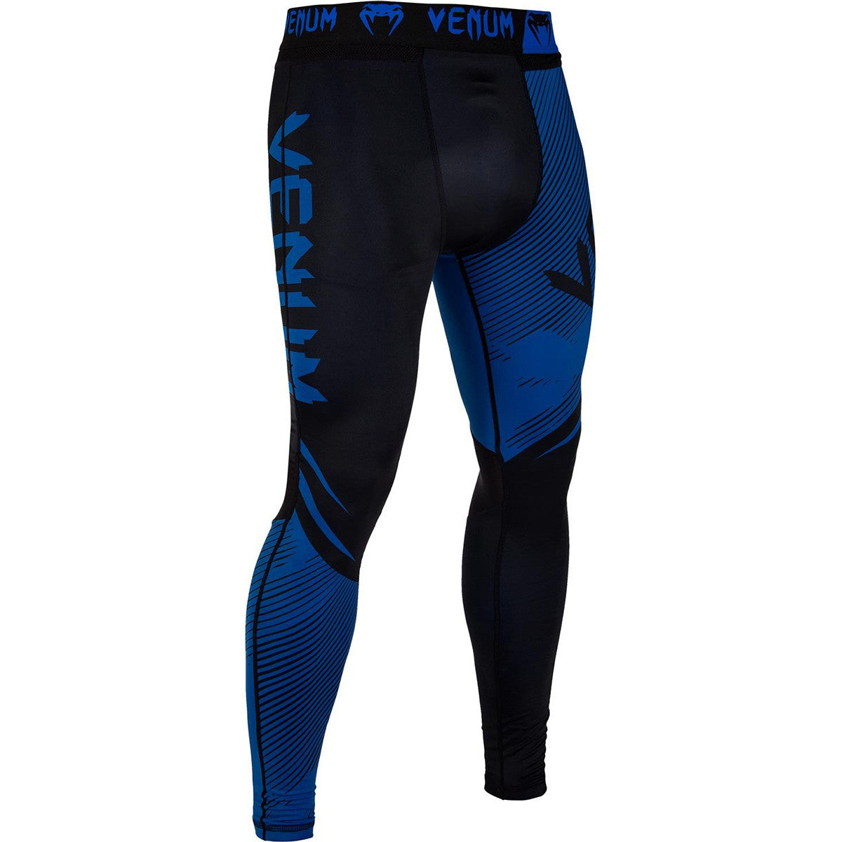 MMA Compression Spats for No-Gi Training - Black Blue
