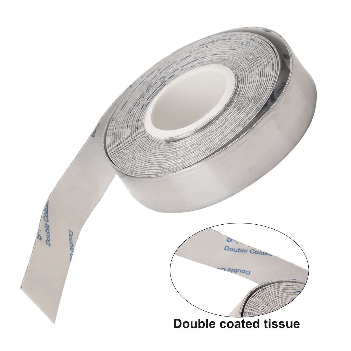 Golf Lead Tape 0.5 Inch x 100 Inch for Club Weight Adjustment Sliver