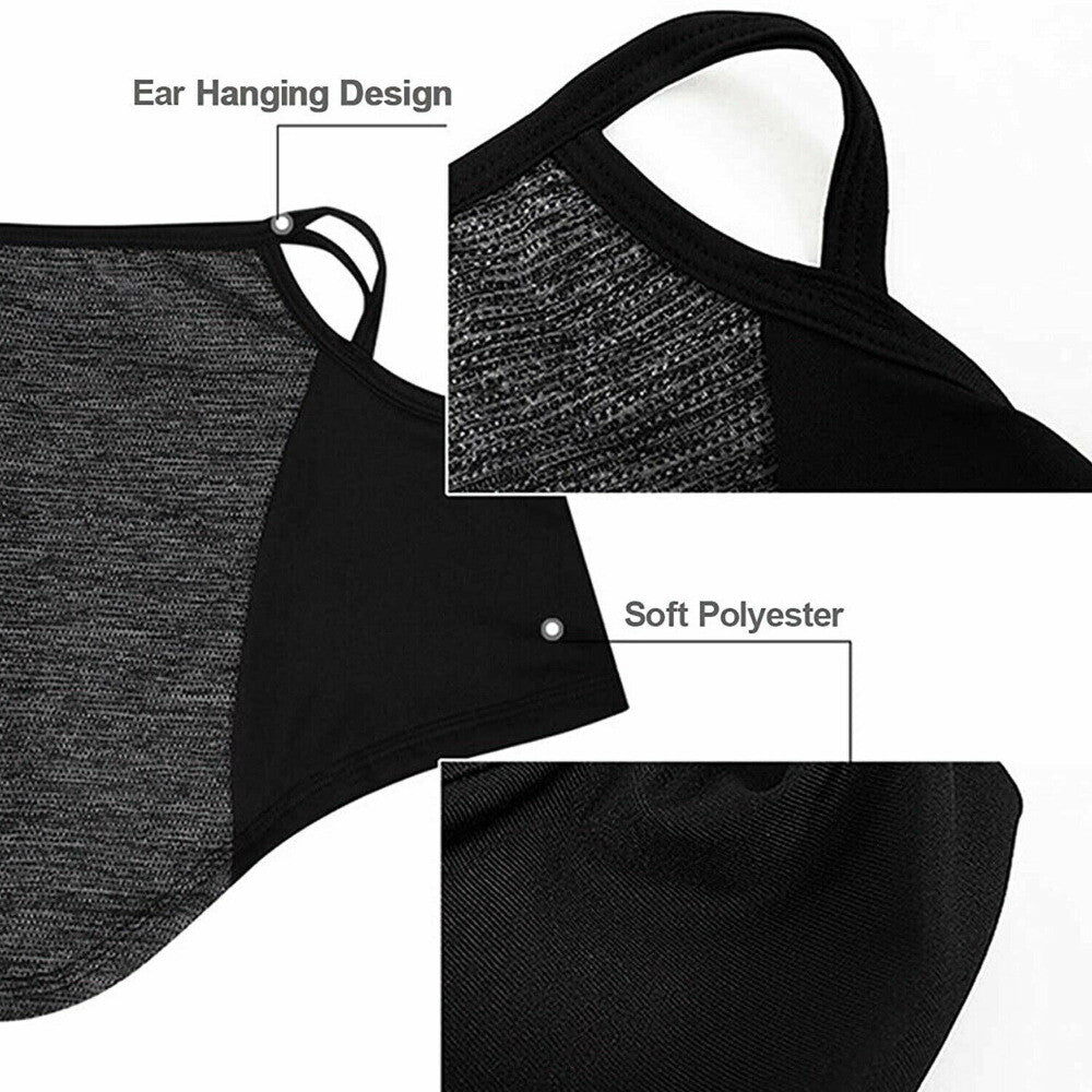 Outdoor Neck Gaiter Face Mask Bandana Scarf for Sun & Wind Protection