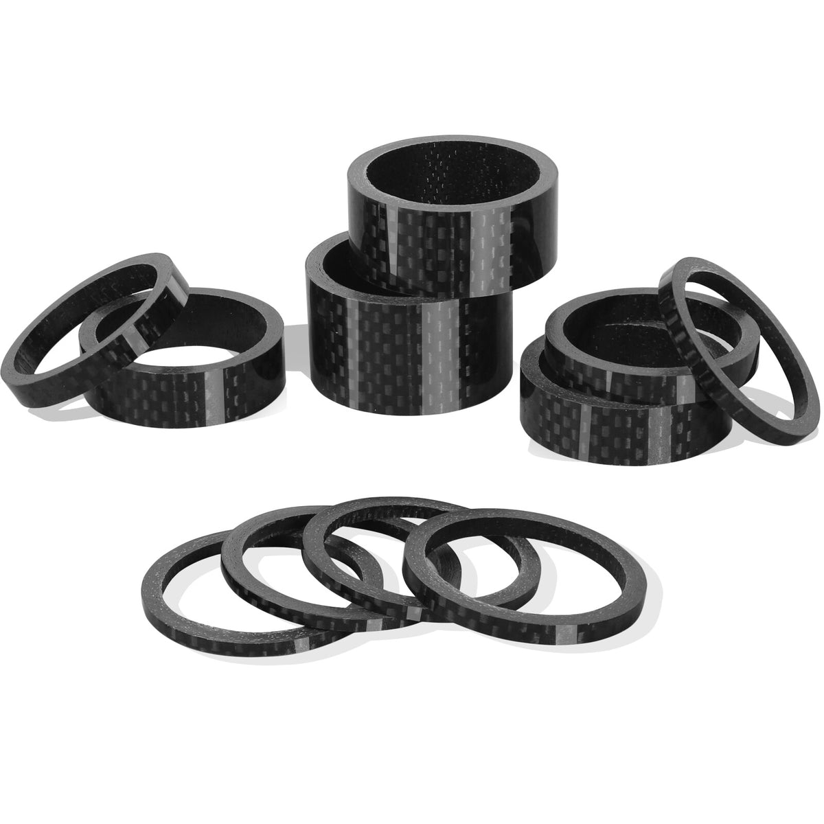 Mountain Bike Handlebar Riser Extender - Aluminum Fork Stem Adapter for Adjustable Height